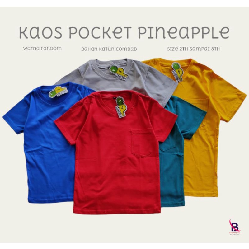 KAOS POLOS PLUS SAKU
