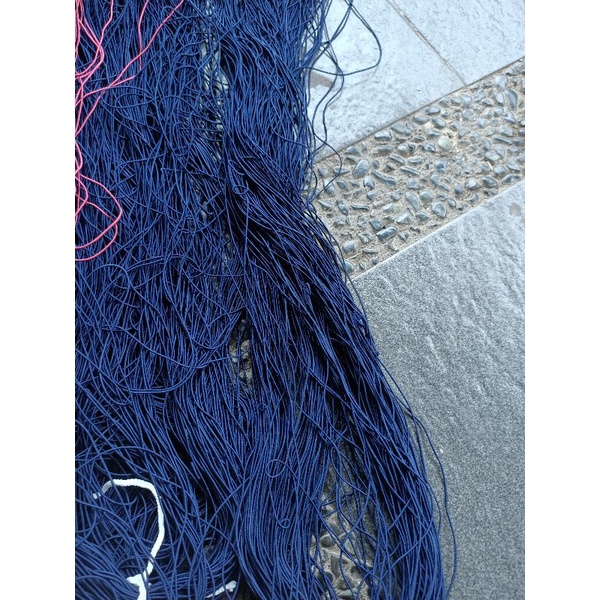 tali bulat elastis tali string elastis/tali karet bulat  3mm 13 warna( permeter)-Navy 2,5mm