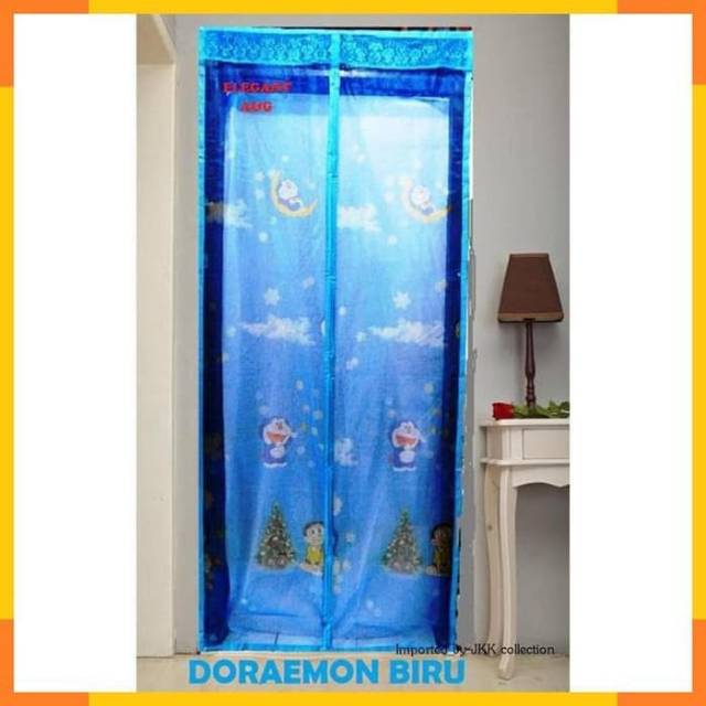 TIRAI MAGNET MOTIF DORAEMON DAN HELLOKITTY
