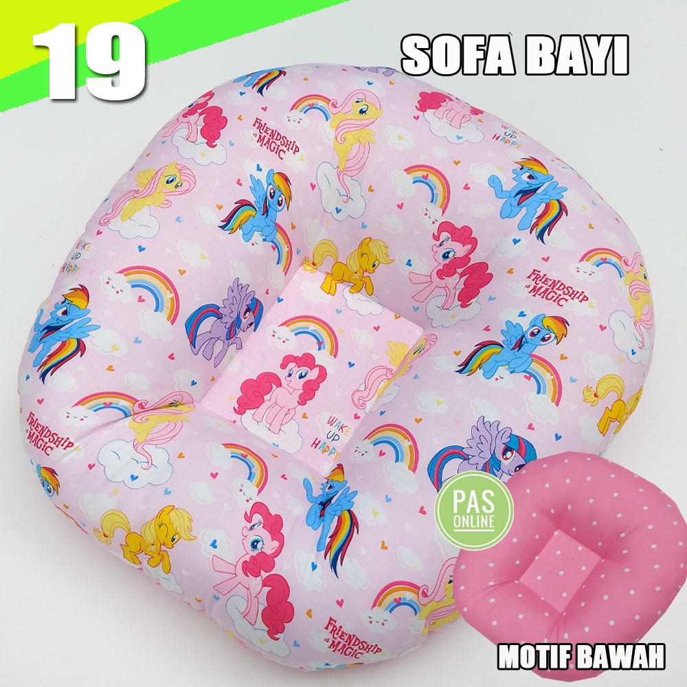 Sofa Bayi Newborn Lounger / Tempat Duduk  Bayi / Kasur Bayi Sofa PILIHAN