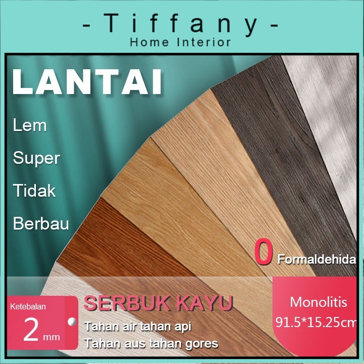 Stiker lantai pvc lantai kulit menebal tahan aus tahan air lantai ubin lantai stiker renovasi dan re