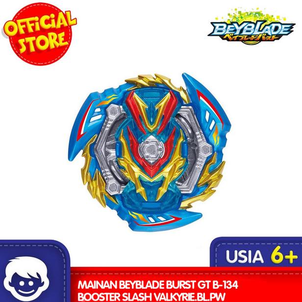 Mainan Beyblade Burst Gt B-134 Booster Slash Valkyrie.Bl.Pw