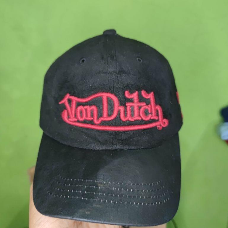 [TERLARIS] TOPI VONDUTCH SECOND ORIGINAL CAP ORI VON DUTCH HITAM BEST SELLER