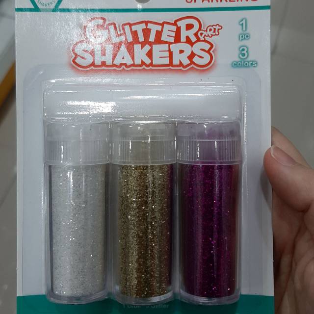 Glitter bubuk warna warni emas perak ungu