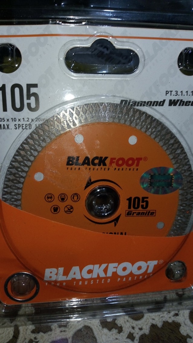 Mata Potong Keramik Diamond Wheel Turbo Blackfoot 105