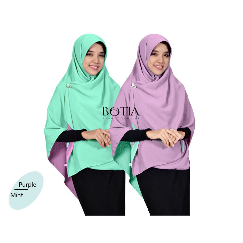 FARAH Jilbab bolak balik segi empat dua warna jumbo FARAH Jilbab bolak balik segi empat dua warna jumbo
