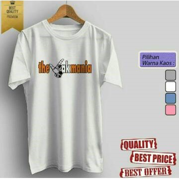 Kaos Tshirt Baju combed 30s Persija Tulisan THE JAKMANIA