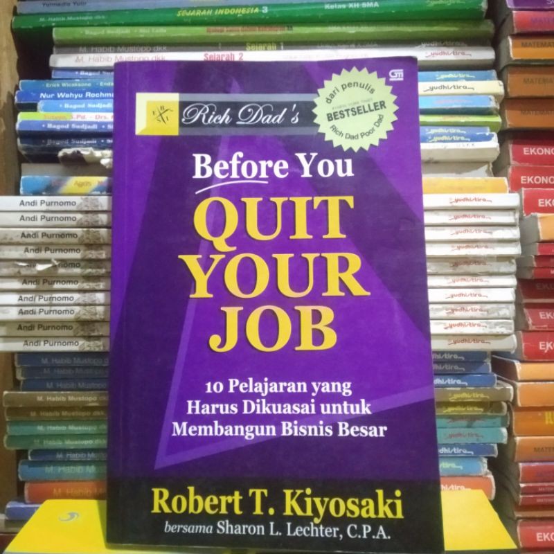 Before You Quit Your Job - Robert T Kiyosaki