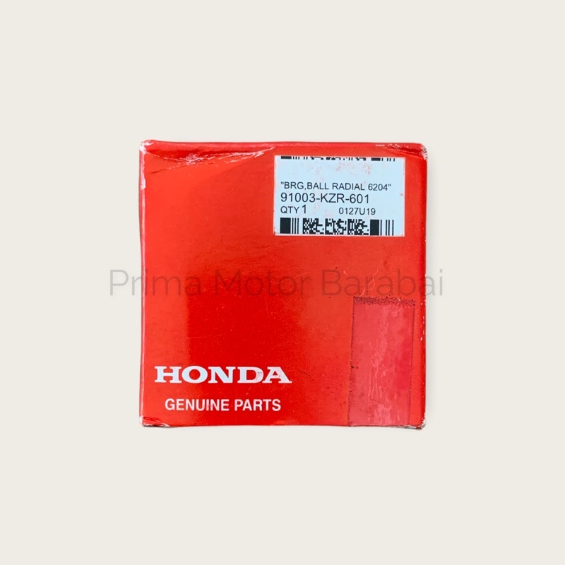 Bearing Ball Radial 6204 - 91003KZR601