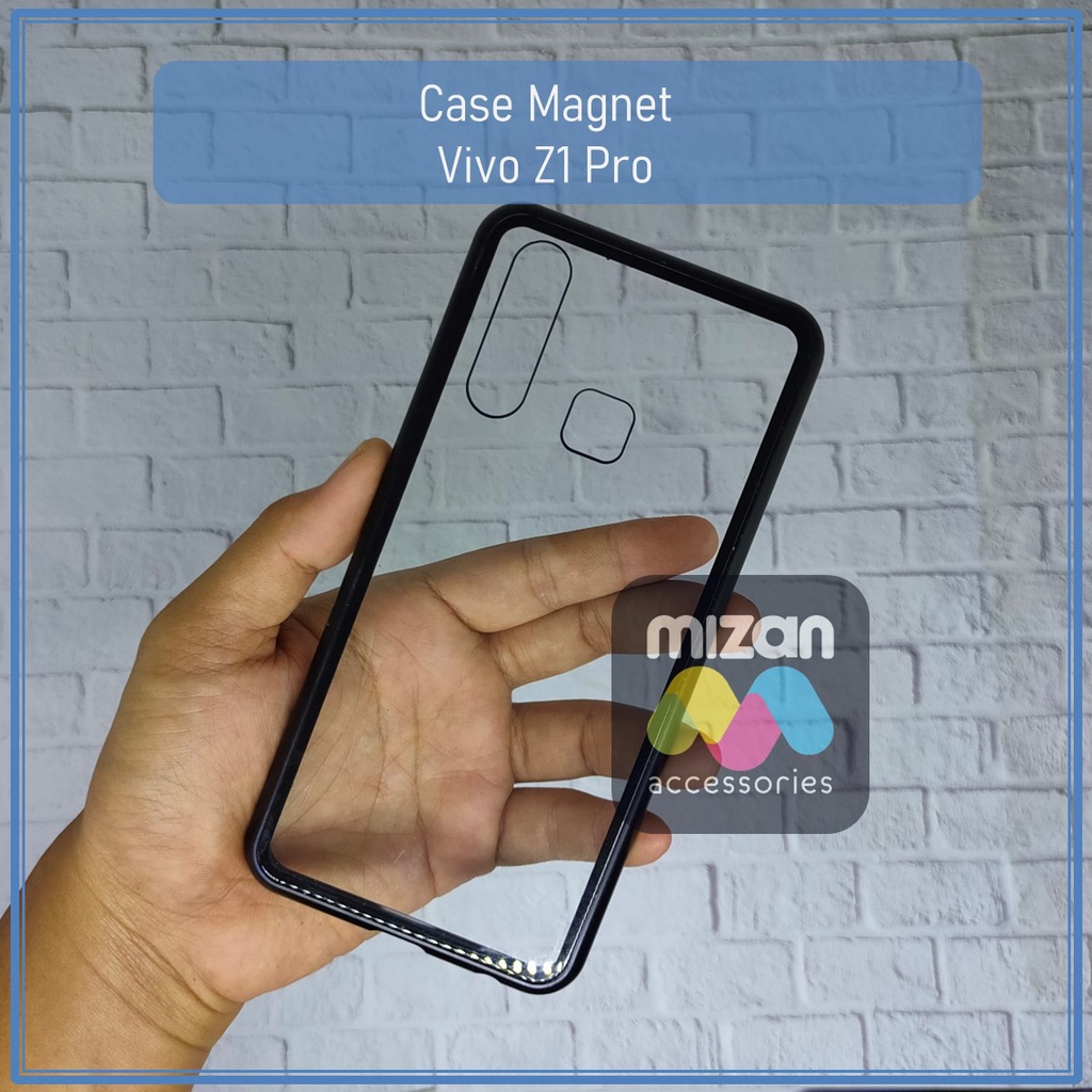 Vivo Z1 Pro Hard Case Magnet Magnetic Glass
