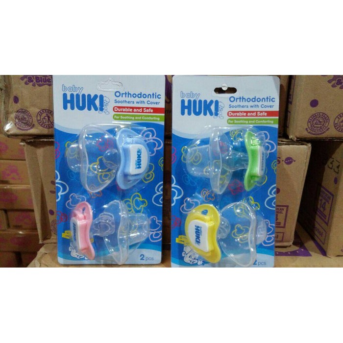 Huki Empeng Silicone Gepeng Isi 2