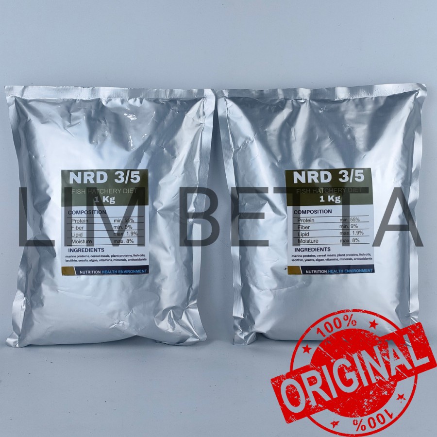 PELET NRD 3/5 KEMASAN 1 KG / NRD 300-500 MIKRON