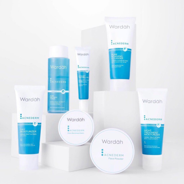 Wardah Acnederm Series, Solusi Wajah Berjerawat