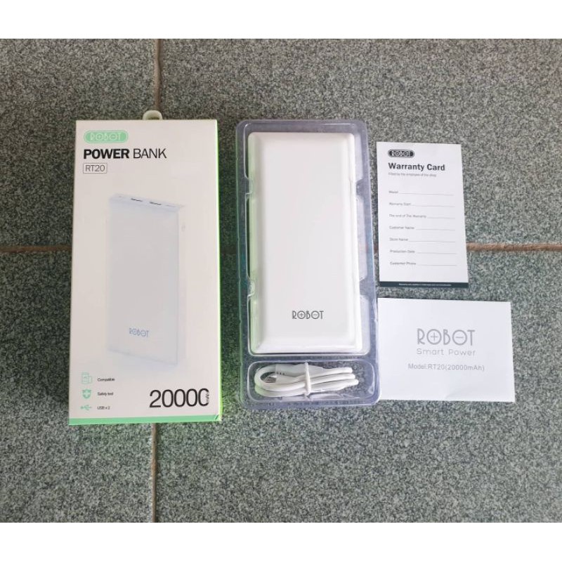 Powerbank ROBOT 20000mAh (RT20)