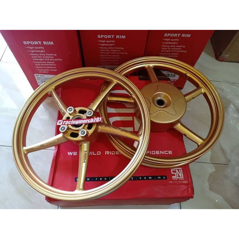 Velg RCB Sp522 Gold Mio Ring 17 120 - 140