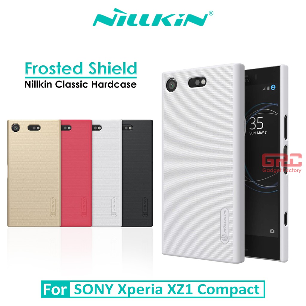 Hard Case SONY Xperia XZ1 Compact Nillkin Frosted Shield Casing Original