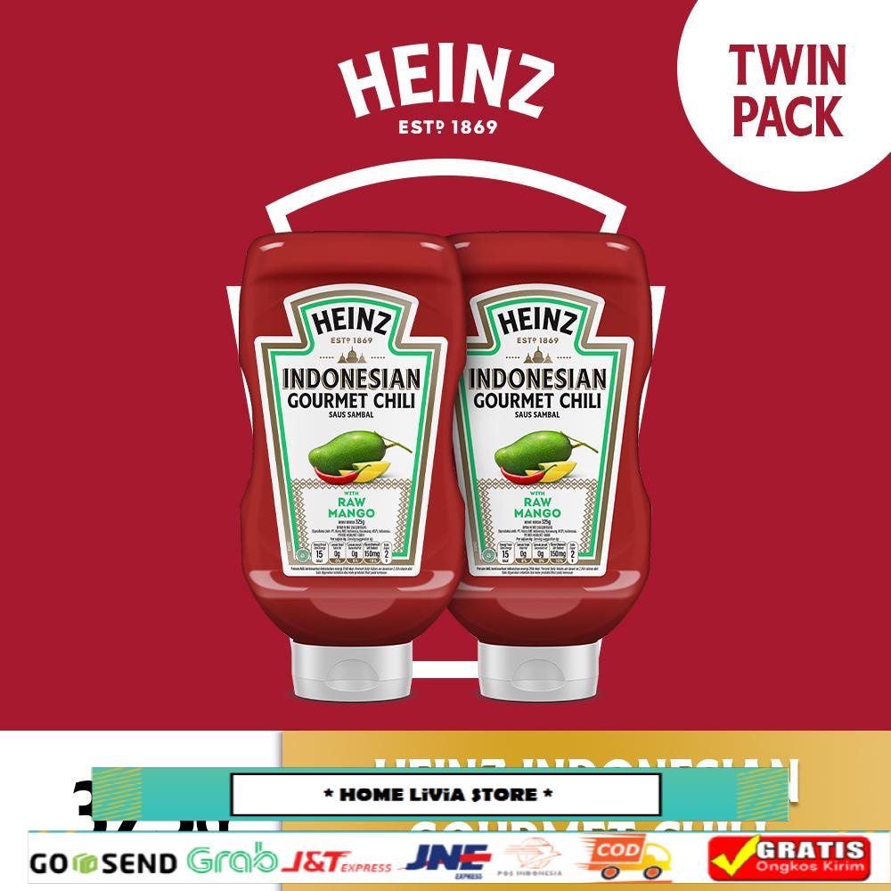 

HEINZ Sambal Indonesia Twinpack 325 gr