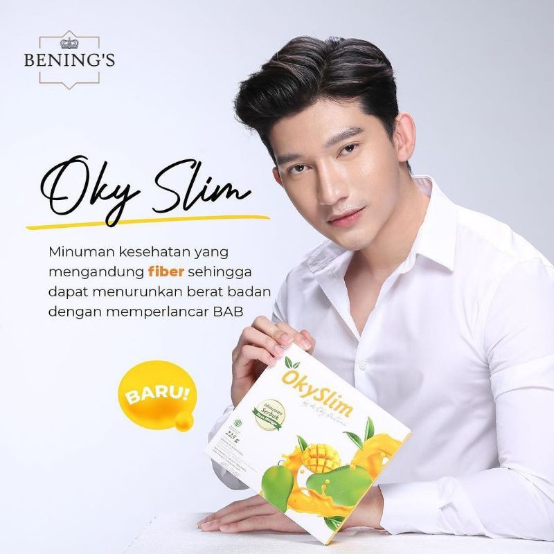 BENING OKY SLIM MANGGA by Dokter Oky Bening Clinic / Minuman Fiber untuk menurunkan berat badan
