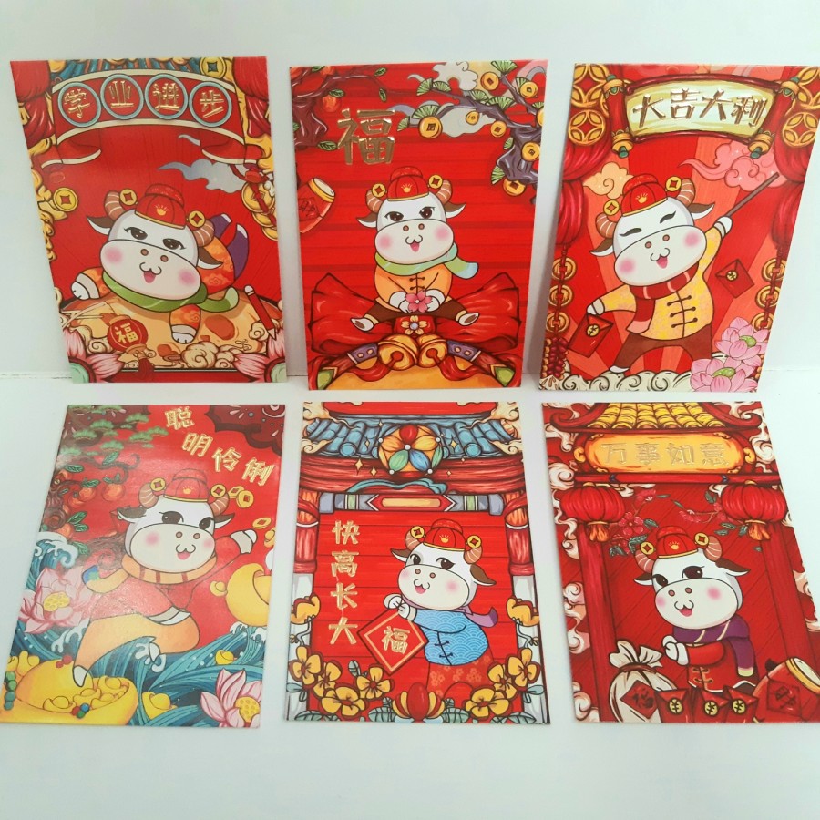 

Angpao Imlek 2021 Shio Kerbau LL0075 Termurah | Bahan Artpaper Tebal