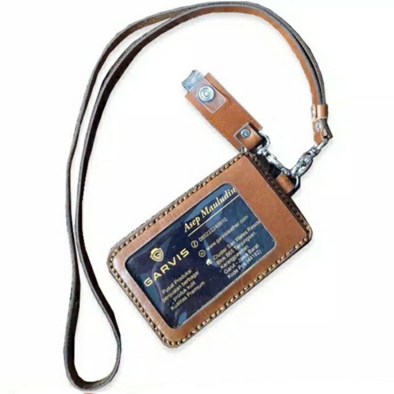 

Custom id Card Holder Kulit Sapi Handmade Laser