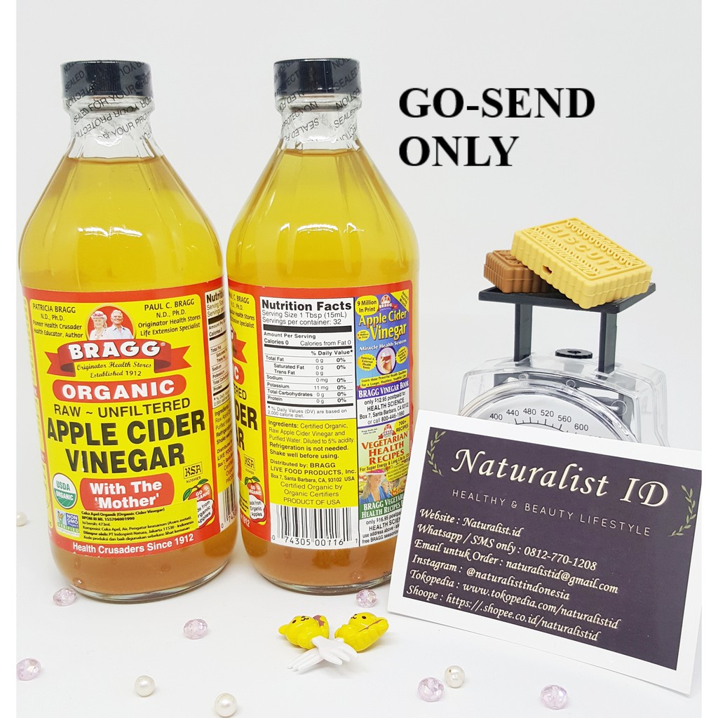 

BRAGG ACV Apple Cider Vinegar 473 Ml