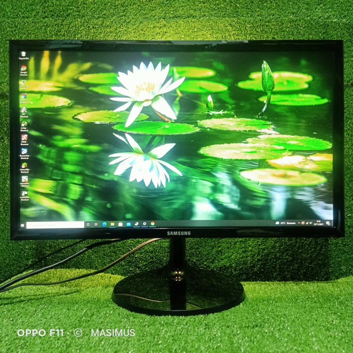 LED Monitor Komputer Samsung 22inch wide LS22F350FHE Fullhd Hdmi