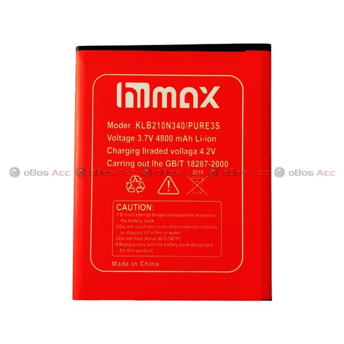 Baterai Himax H Classic M20i KLB210N340 Double Power Batre Batrai HP a03