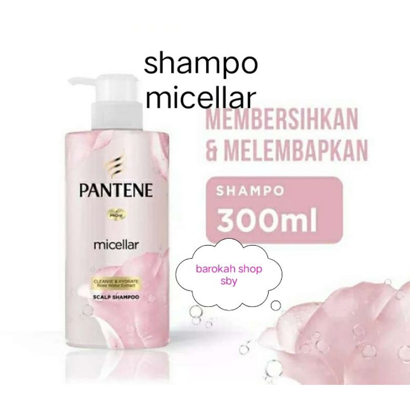 *Shampo micellar Pantene 300ml