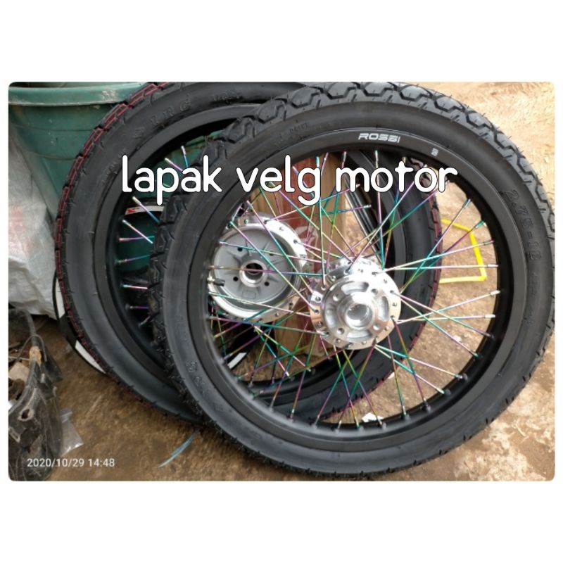 velg rx king ring v Rossi plus ban ring 18