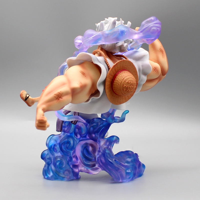 Mainan Action Figure Model One Piece GK Gear 5 Luffy Nika Muscular Man Hercules Bahan PVC Untuk Hadiah Anak