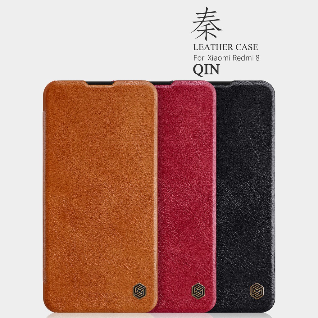 Case XIAOMI Redmi 8 Flip Cover Leather Hardcase Original