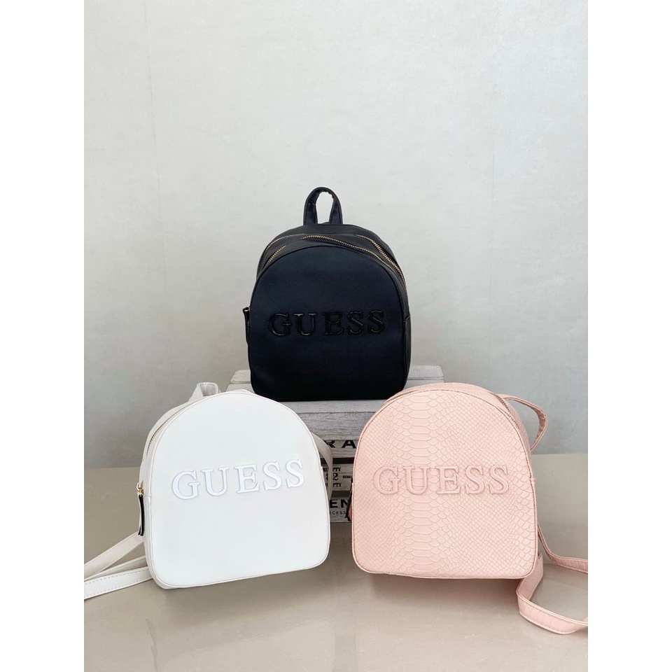 BACKPACK WANITA GUESS/ TAS RANSEL WANITA BRANDED IMPORT TERMURAH (ORIGINAL)