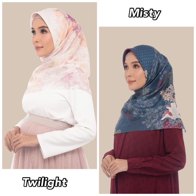 Canary Scarf x Hamidah Wearing Klamby