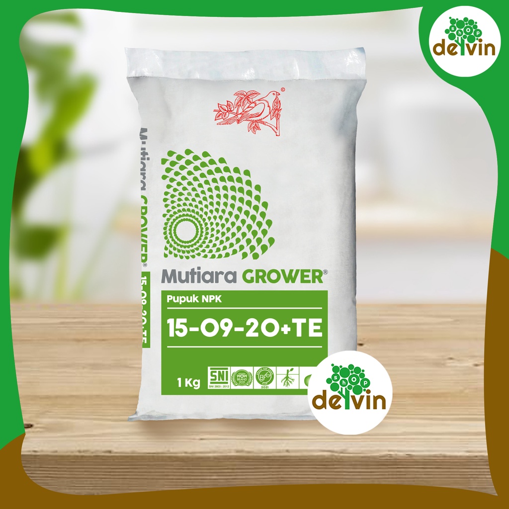 NPK MUTIARA GROWER 1 kg Original Pabrik