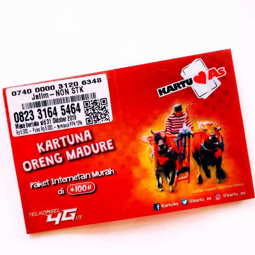 (COD)Kartu Perdana Sakti AS Madura Telpun murah 15ribu 1 bulan All Operator