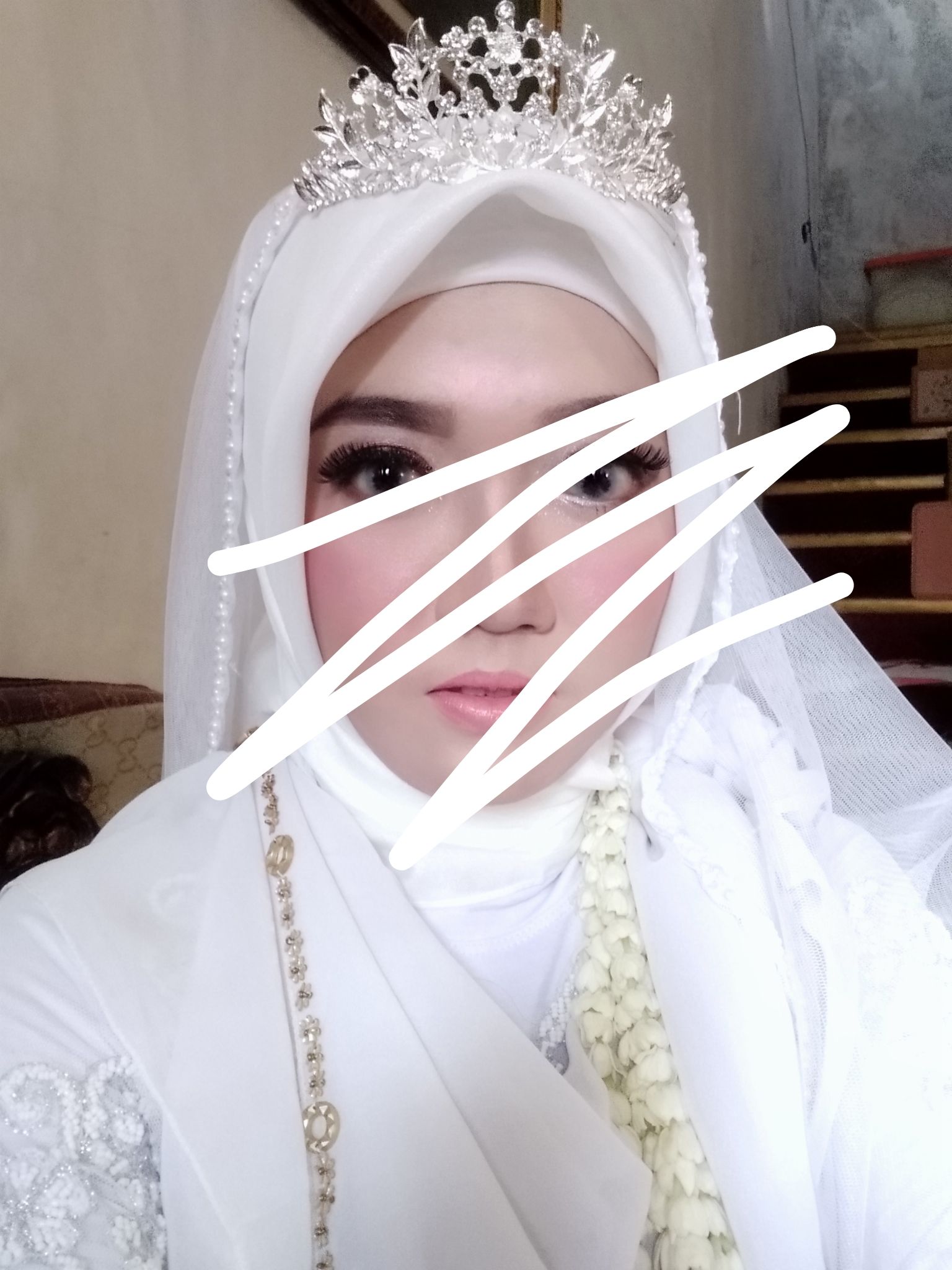 SLAYER PENGANTIN VEIL  MUTIARA PENGANTIN HIJAB 