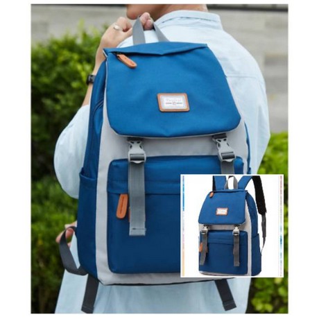 TAS RANSEL BACKPACK SEKOLAH  PRIA DAN WANITA REMAJA  stylish backpack COWOK DAN CEWEK CRV 010