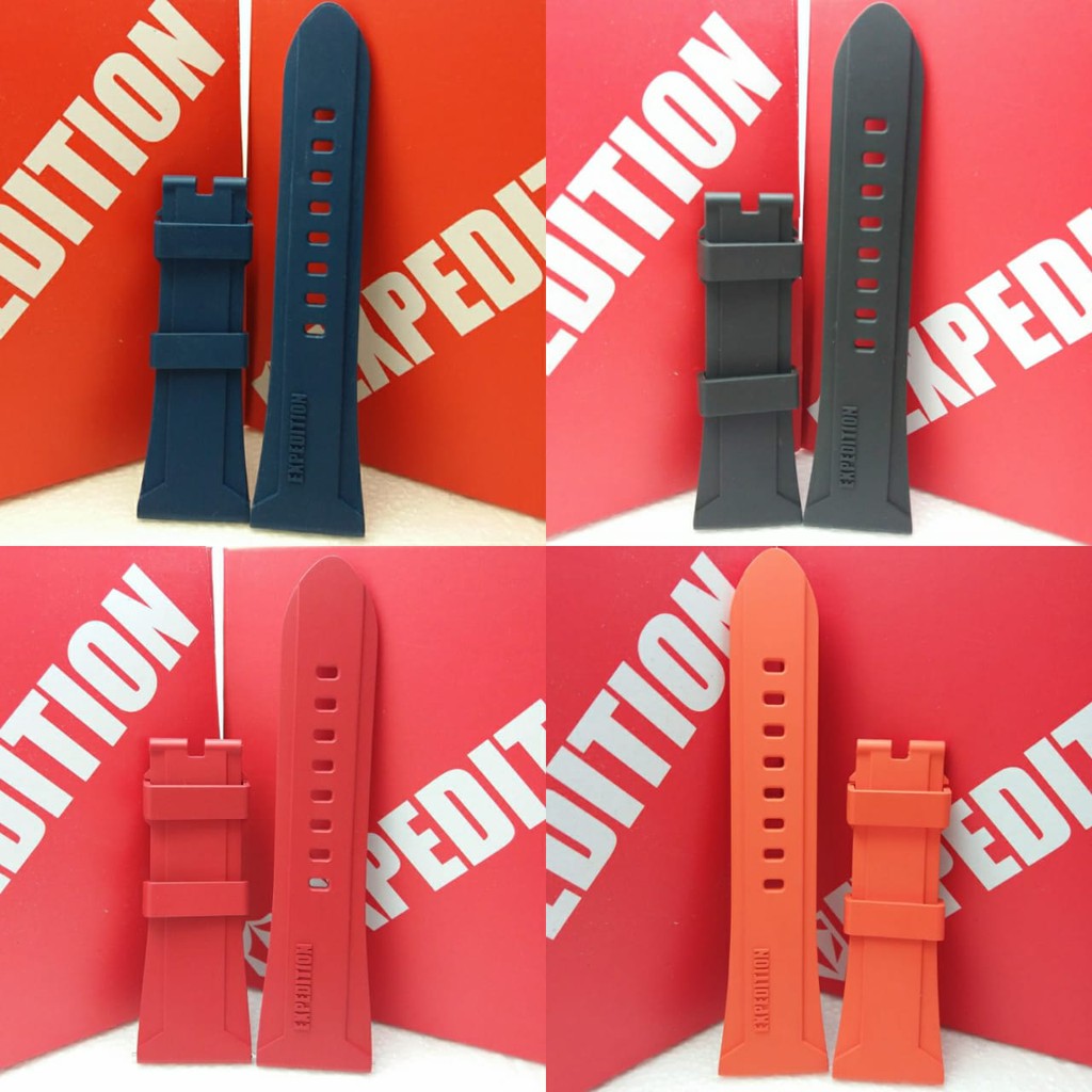 TALI RUBBER JAM TANGAN PRIA EXPEDITION E 6782 E6782 MC ORIGINAL