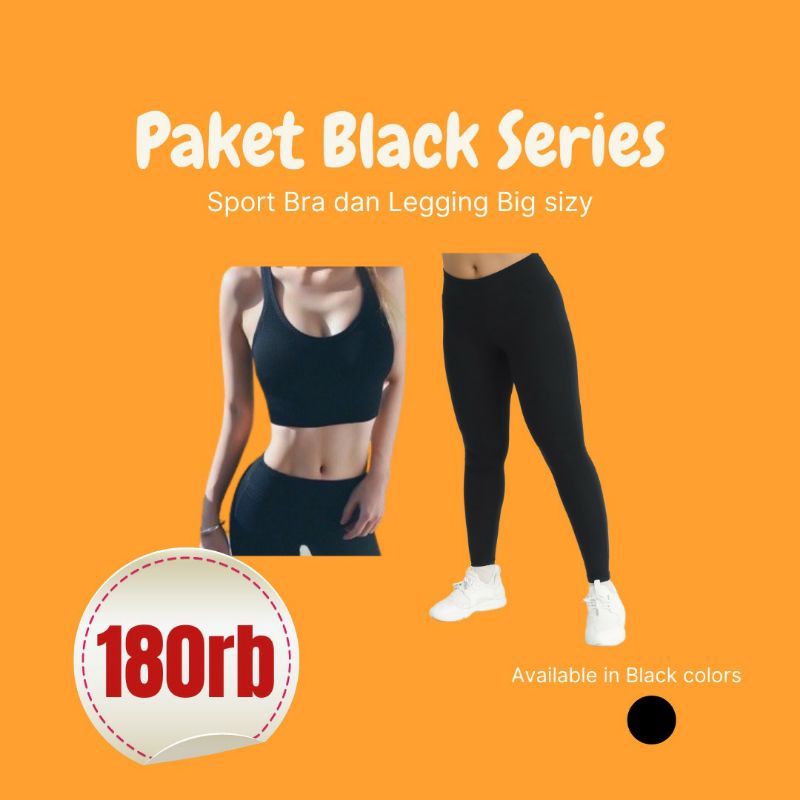 paket bundling ( legging & sport bra )