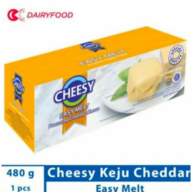 Cheesy Easy Melt 500gr Keju Mudah Leleh 1/2kg