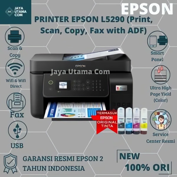 Printer EPSON L5290 All In One Wifi Pengganti L5190