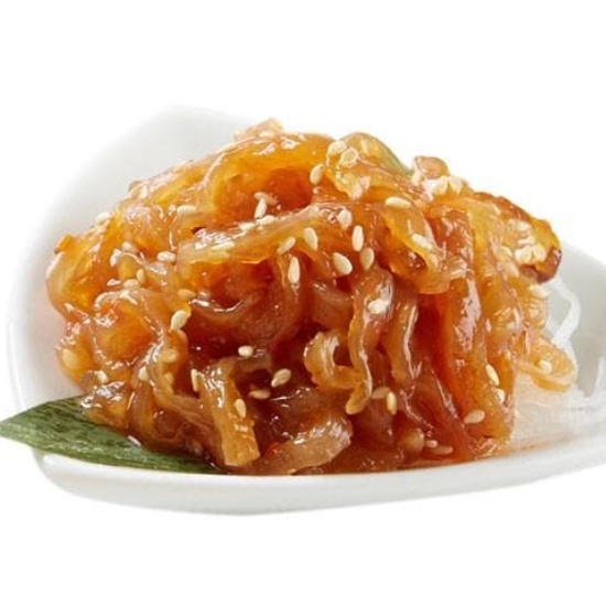 

CHUKA KURAGE SALAD UBUR-UBUR 200GR JELLYFISH SEASONED SALAD FROZEN HALAL D.I. YOGYAKARTA