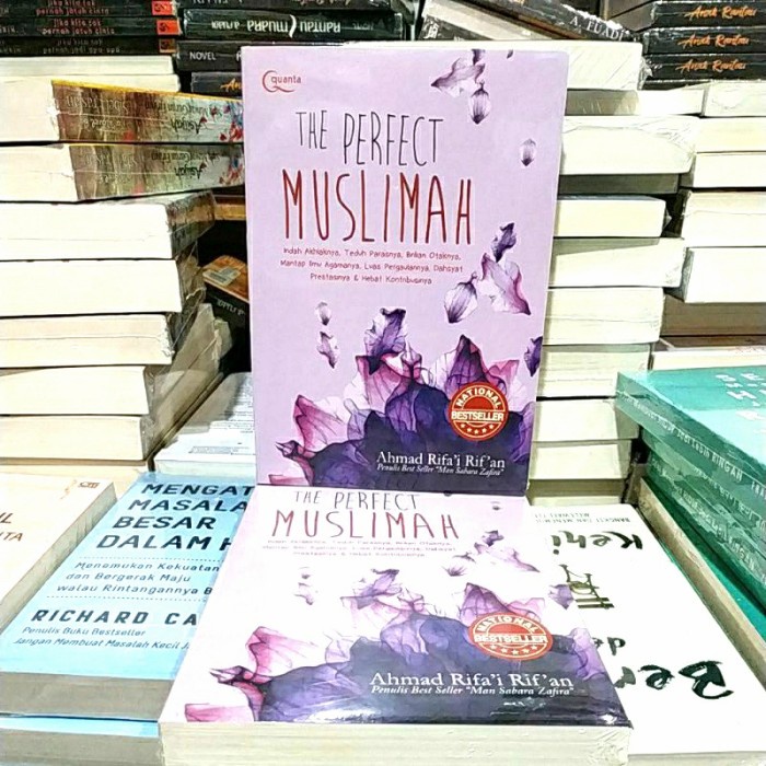 novel wattpad murah Buku Motivasi The Perfect Muslimah by Ahmad Rifa'i Rif'an novel remaja, novel is
