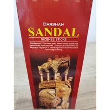 PER SLOP Dupa Sandal Cendana Hexa Handmade By Darshan India isi 6 Pack Hio