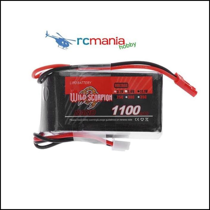 PROMO WILD SCORPION NANO 1100MAH 3S 25C TERLARIS