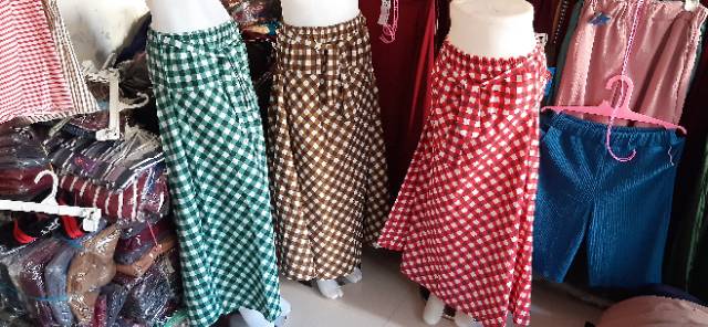 Rok motif super mayung lebar 3meter kain katun &amp; monalisa