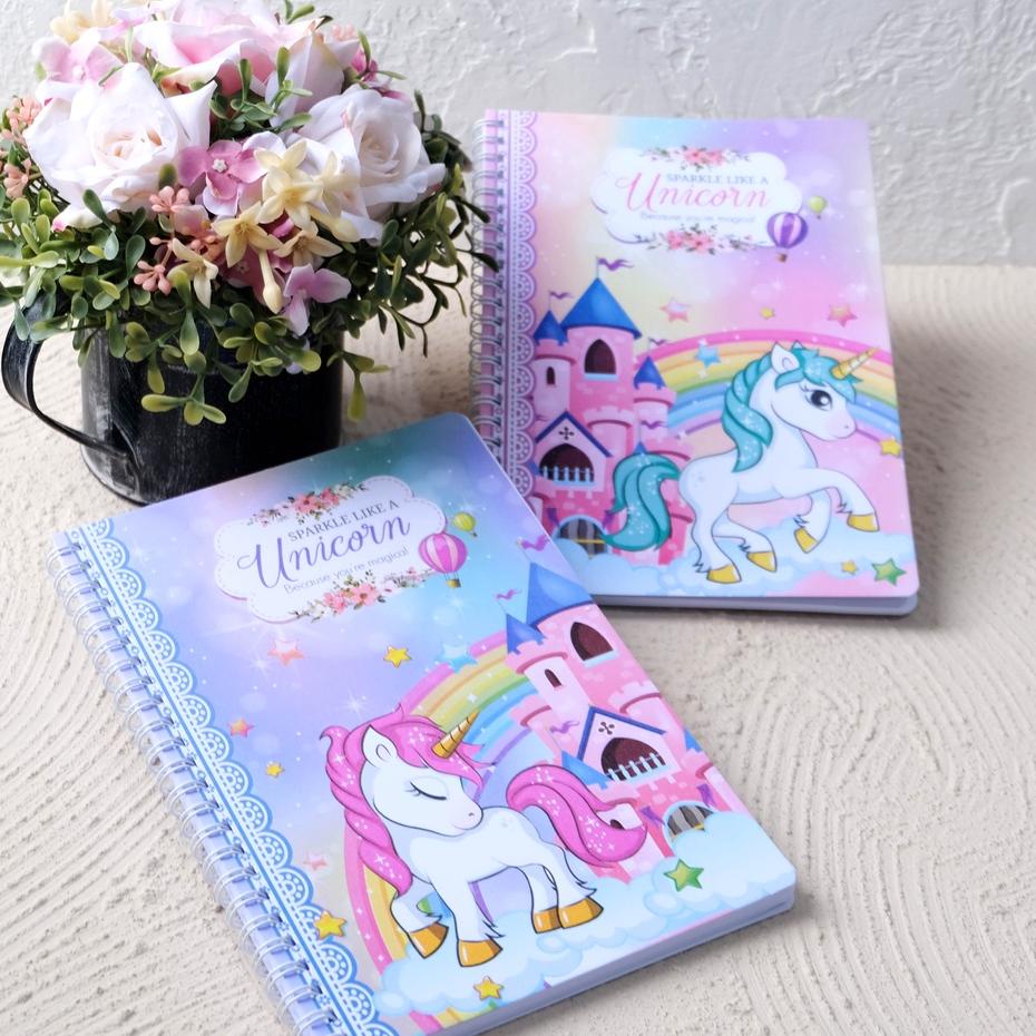 

Update - Ring Notebook A5 Diary | Buku Tulis A5 | Agenda Anak Unicorn Simpaty .,