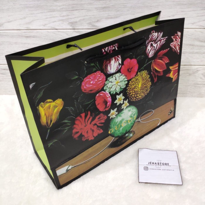 

(TERLARIS) PaperBag GUCCI Large - Flower