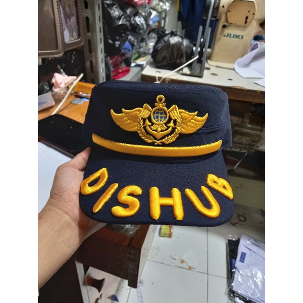Topi KOMANDO DISHUB (Logo wings dan lis)