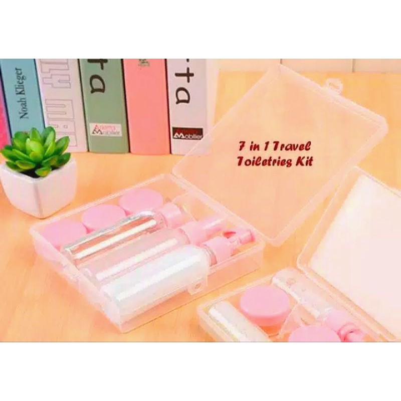 Set Toiletries Kosmetik kit 7 in 1